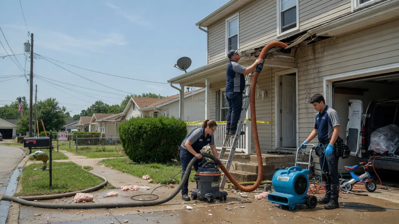 Water Damage Restoration in Tarzan, TX near me